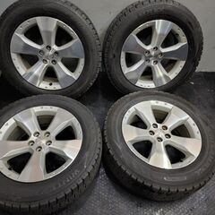 【DUNLOP WINTER MAXX WM02 225/60R17】スタッドレス【SUBARU フォレスター 純正ホイール 17インチ 7J5HPCD100+48】　(VTE572)クレジットカード QRコード決済可能
