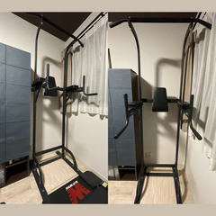 【ホームジム一式6点セット】ランニングマシン ウォーキングマシン 懸垂器具 ぶら下がり健康器 ベンチ ダンベル バーベル 腹筋