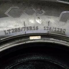 WIDEWAY POWERWAY M/T LT285/75R16 126/123 16インチ 夏タイヤ 4本 2017年