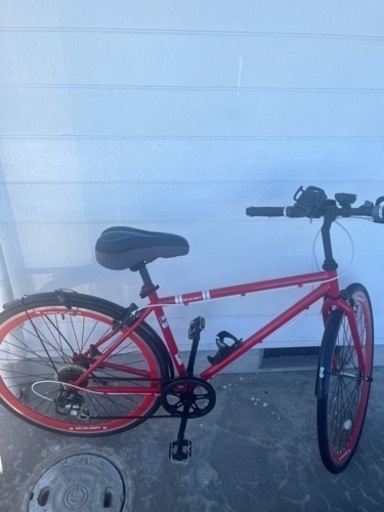 自転車 赤