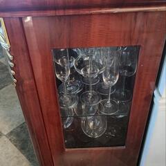 イギリス製アンティーク調戸棚