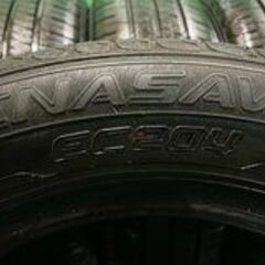 DUNLOP ENASAVE EC204 185/60R15 15インチ 夏タイヤ 4本 2021年製 バリ溝