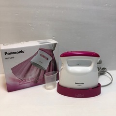 #6530Panasonic 衣類スチーマー ビビッドピンク調 ...