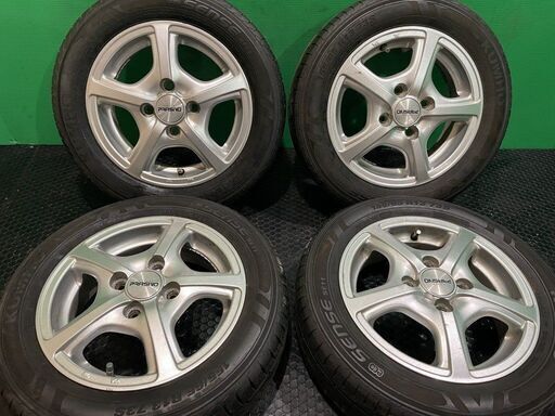 溝十分有り 155/65R13 KUMHO eco SENSE SE11 2017年製造 中古タイヤ4本 軽四 ワゴンR ラパン アルト ライフ eKワゴン プレオ キャロル モコ 155／65R13（ブランドクムホ）（サマータイヤ