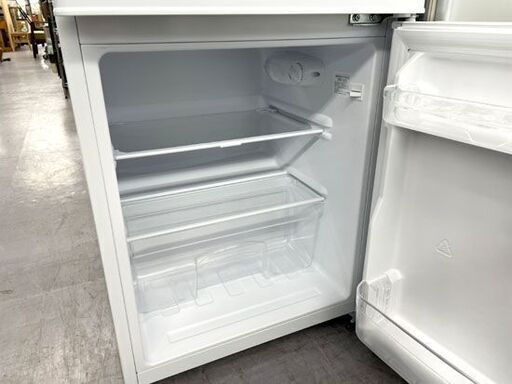 冷蔵庫 85L 2019年製 ハイアール ２ドア 小型 JR-N85C ホワイト 白