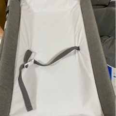 カトージ ポータブル ベビーベッド 折りたたみ 収納袋 グレー KATOJI