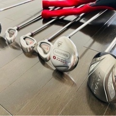 ボールをとらえやすい初心者向けONOFF、TaylorMadeハーフセット