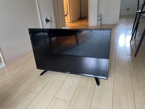 テレビ(chromecast付き)、折りたたみテーブル