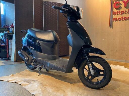 □SUZUKI LET'S 2BH-CA44A 2021年 スズキ レッツ ブラック 50cc 2956km 実動! 原付 原チャリ スクーター バイク 札幌発★ □SUZUKI LET'S 2BH-CA44A 2021年 スズキ レッツ ブラック 50cc 2956km