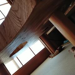 ダイニングテーブル、リビングテーブル(無垢材•高級)