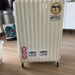 【スーツケース】BOUNDRIP_IVORY_70L_ベルト付き