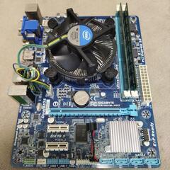 ｐｃ　パーツ　CPU G1620 メモリ5GB 電源