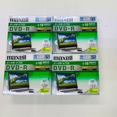 [新品未開封]maxell マクセル　データ用　DVD-R 10...