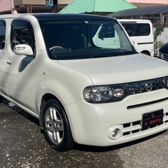 (売約)H21 日産 キューブ ガラスルーフ 車検長い！！