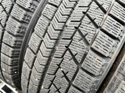 155/65R14 ブリヂストン VRX スタッドレスタイヤ4本 タント ムーヴ N-box ワゴンR他軽自動車に - 車のパーツ