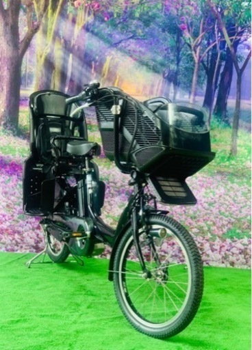Ⅱ 4429新品長生き8.9A 新品日本製タイヤ　子供乗せ電動自転車