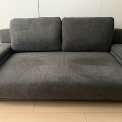 ほぼ新品‼︎ 収納付き 2人掛 ローソファー