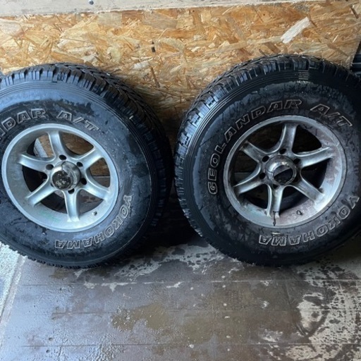 285/75R16 中古タイヤホイール
