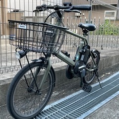 Panasonic 電動自転車　ベロスターミニ　Gマットオリーブ