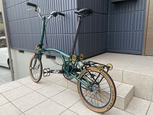 bromptonホンコン製Supercopy 2020年購入　軽量パーツたくさん付属 bromptonホンコン製Supercopy 2020年購入 軽量パーツたくさん付属