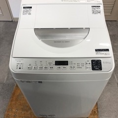 【中古品】シャープ 縦型洗濯機 5.5kg ES-TX5E 20...