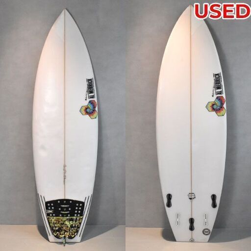 【中古】CHANNEL ISLANDS チャネルアイランズ NECKBEARD2 ネックベアード2 5'9 FCS2 5プラグ サーフボード ショート アルメリック