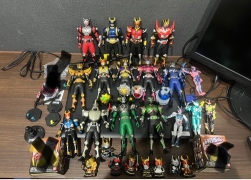参考価格】旧バンダイ 仮面ライダー 面取れソフビ (ブリキ製ベルト