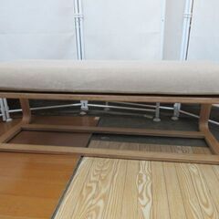 リビングでもダイニングでもつかえるベンチ/2人用/オーク材/シンプル/40.5×115×46/良品計画/無印良品/MUJI/中古品/JKN4620/