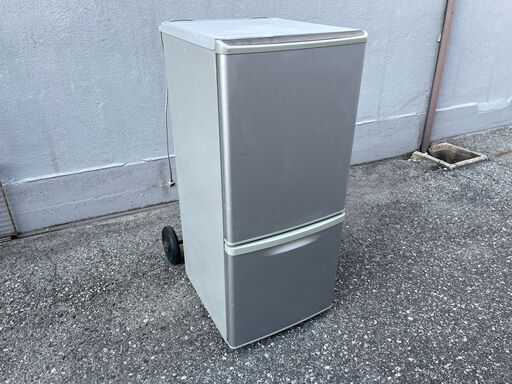 冷凍 冷蔵庫 Panasonic NR-B141W -S 138L 2006年製 幅480x奥行584x高さ119mm ノンフロン 一人暮らしサイズ