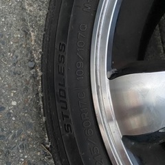 215/60r17cスタッドレス　ホイール4本セット　NANKAN