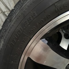 215/60r17cスタッドレス　ホイール4本セット　NANKAN