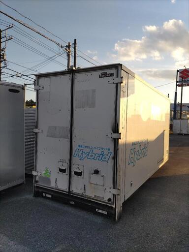 【香取市山之辺】No.N-18 棚付きコンテナ 長さ約475cm(+25cm)×幅190cm×高さ250cm 配送可 (株)トラストカーゴ