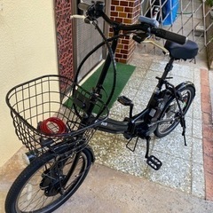 【メンテ済】折りたたみ電動自転車