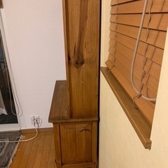 引越しが決定し値下げします❗️ カントリー調　シェルフ棚　本棚