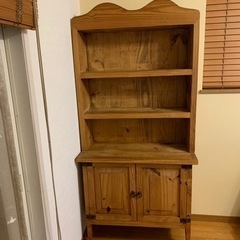 引越しが決定し値下げします❗️ カントリー調　シェルフ棚　本棚