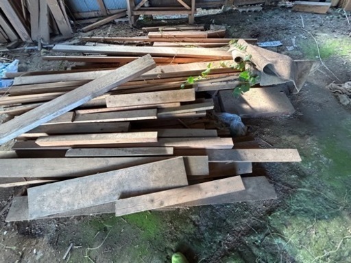 材木を処分したい為買って頂ける方を探してます