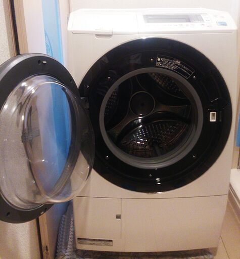 日立ドラム式洗濯機１０Kg、AQUA３ドア冷蔵庫他５点、２３近郊のみ＋8000円で配送・設置・動作確認いたします