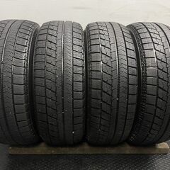 BS BLIZZAK VRX 215/60R16 16インチ スタッドレス 4本 2019年製 バリ溝 エスティマ ヴェゼル CX-3 オデッセイ等　(MTK279)クレジットカード QRコード決済可能