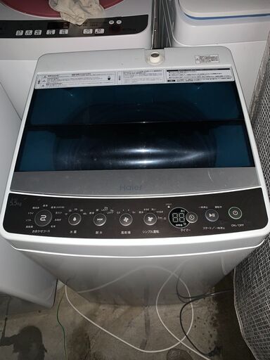 ☺最短当日配送可♡無料で配送及び設置いたします♡ハイアール JW-C55A 洗濯機 5.5キロ 2019年製☺HR#003