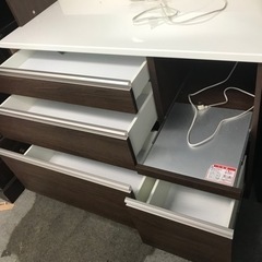 高橋木工所　キッチンボード　食器棚　程度良好　人気幅120 ソフトクローズ