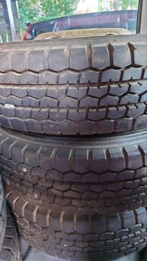積載車 エルフ 2t 2トン ダンロップ LT21 205 85 16 2019年製 ガレージ保管