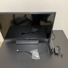 テレビ　SHARP 32型　2015年製　外付けハードディスク　...