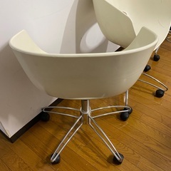 円形　椅子　オフィース仕様　８脚