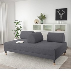 【ネット決済】IKEA セミダブルソファベッド FLOTTEBO...