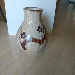 志野焼　花瓶
