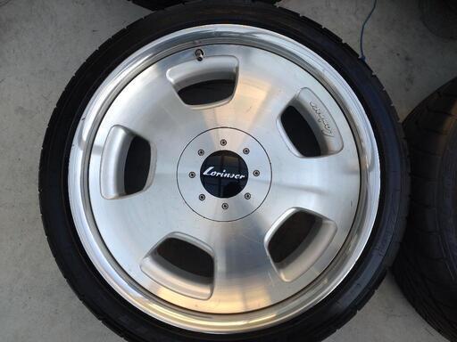 売り切れました。ロリンザLORINSER　rsk3　9j10j 19インチバリ山