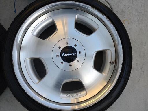 売り切れました。ロリンザLORINSER　rsk3　9j10j 19インチバリ山