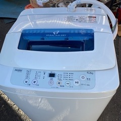 洗濯機　haier 2018年製
