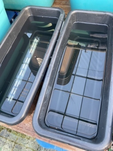 NV-BOX22 オーバーフロー加工済み　メダカ容器26個‼️オマケ多数。 NV-BOX22 オーバーフロー加工済み メダカ容器26個‼️オマケ多数。