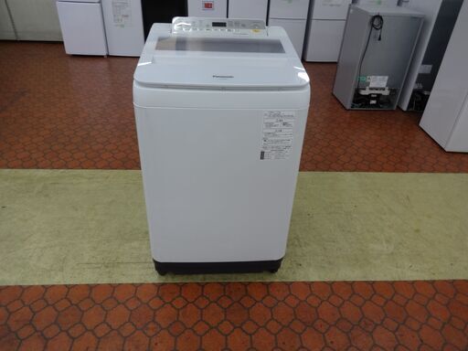 ID 008392　洗濯機パナソニック　8K　２０１８年製　NA-F8AE6